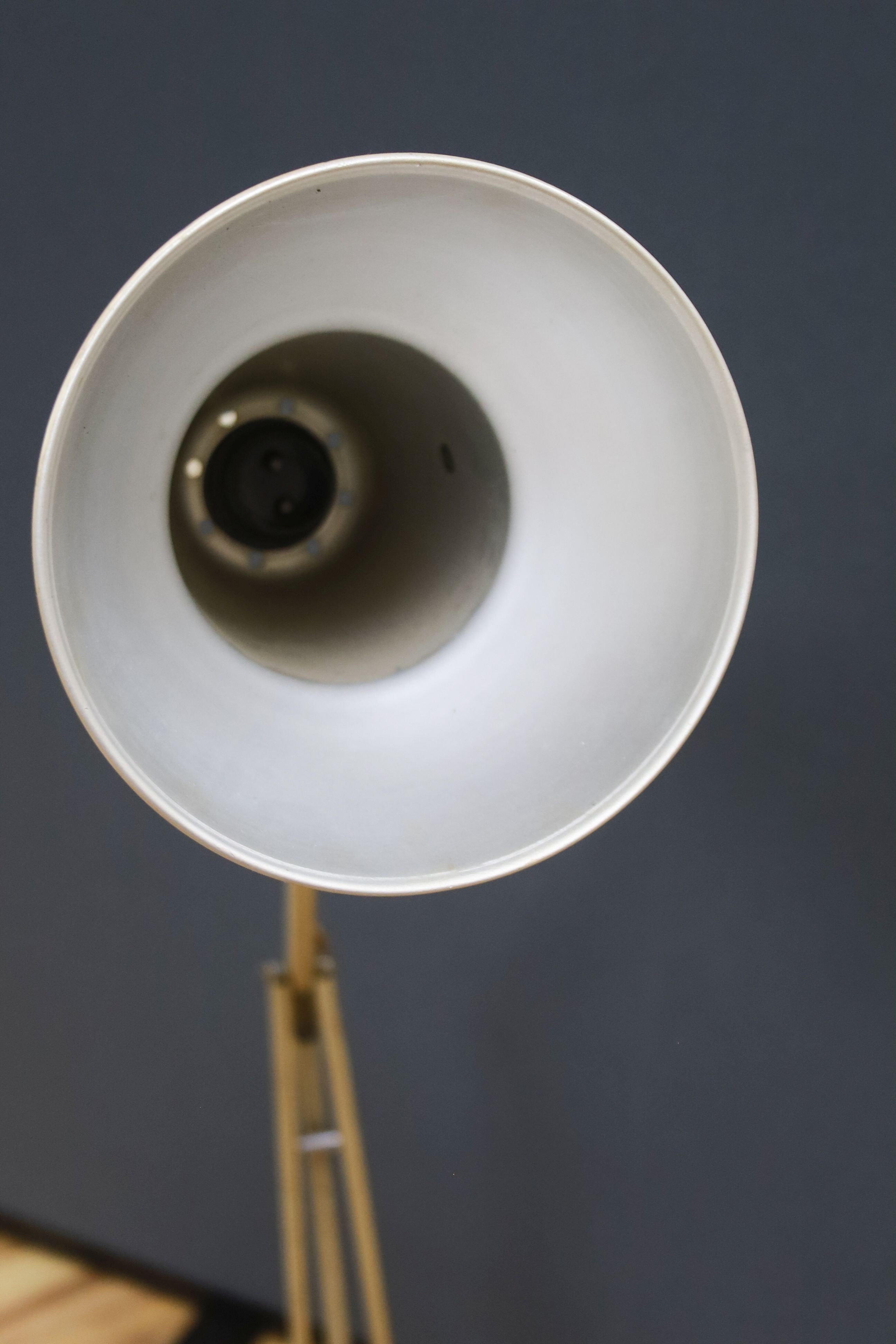 An original cream painted Anglepoise lamp